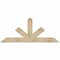 Ekena Millwork Saratoga Rough Sawn Timber Gable Bracket, Douglas Fir, 72"W x 30"H x 4"D x 6"F, 10/12 Pitch GBW072X30X0406SAR00RDF - alternate 1
